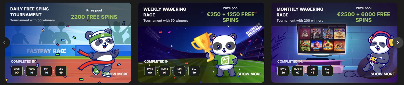 Fastpay Tournaments